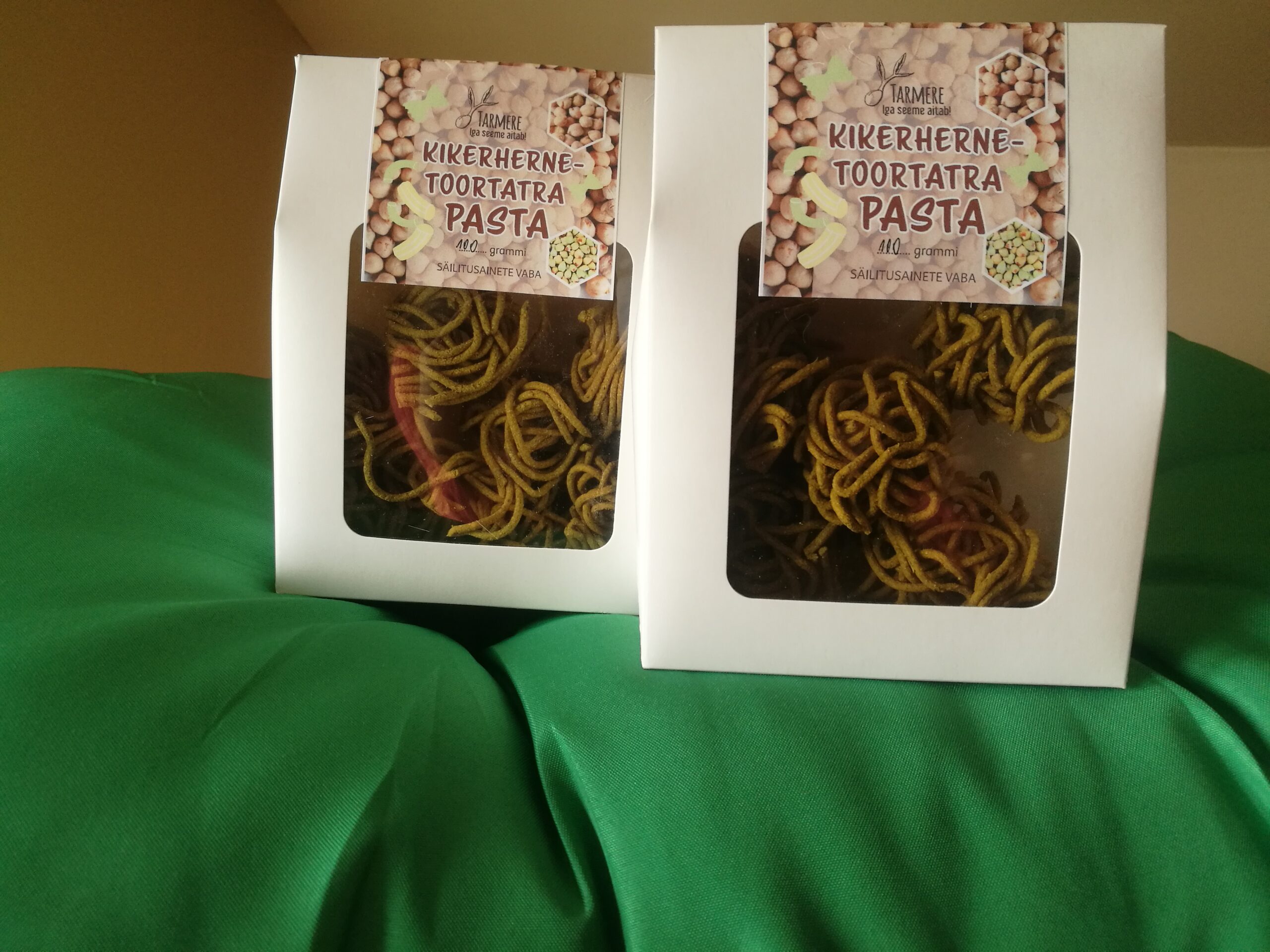Kikerherne-toortatra pasta 100 g - Pilt 2
