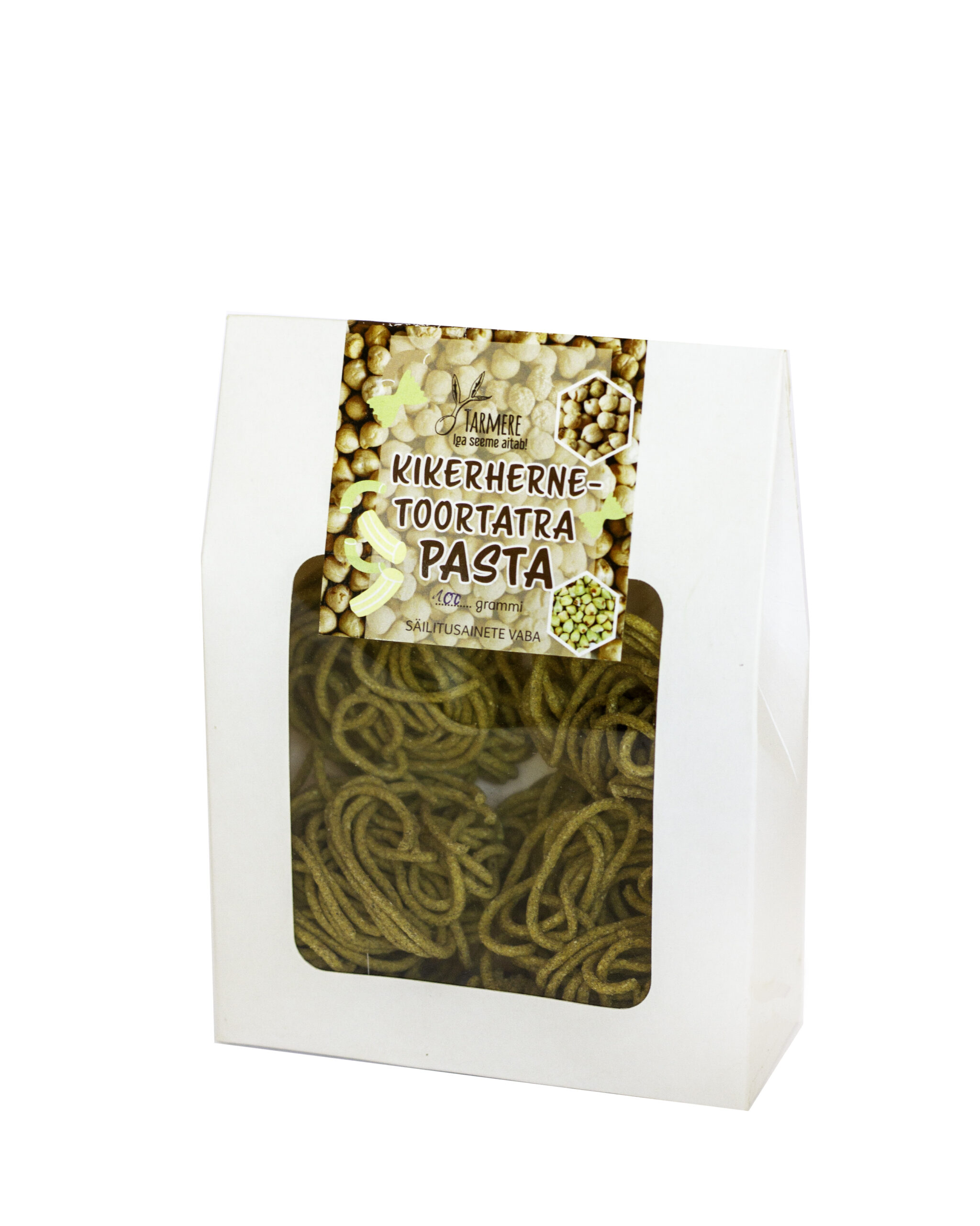 Kikerherne-toortatra pasta 100 g